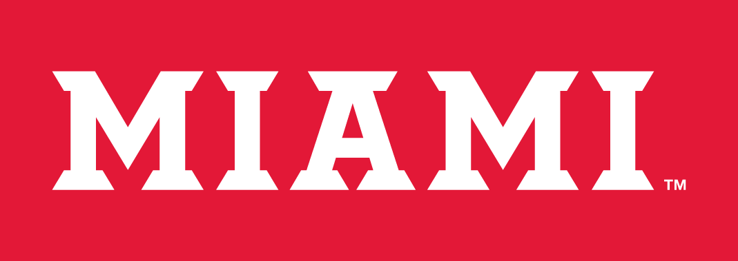 Miami (Ohio) Redhawks 2014-Pres Wordmark Logo v4 iron on transfers for clothing